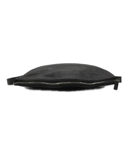 Bucket Baggage（バケットバゲージ）BUCKET BAGGAGE (バケットバゲージ) orange piece shoulder Large ダークブラウンの古着・服飾アイテム