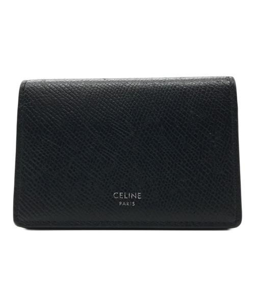 CELINE（セリーヌ）CELINE (セリーヌ) カードケース 名刺入れ ブラックの古着・服飾アイテム