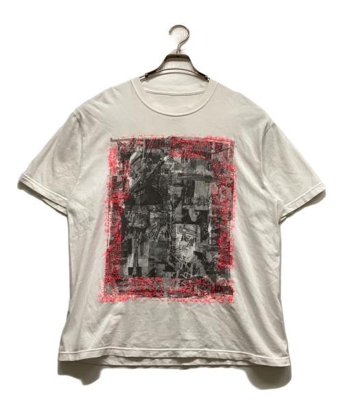 WHAT’S GOING ON（ワッツ ゴーイング オン）WHAT’S GOING ON (ワッツ ゴーイング オン) アートTシャツ ホワイト サイズ:下記参照の古着・服飾アイテム