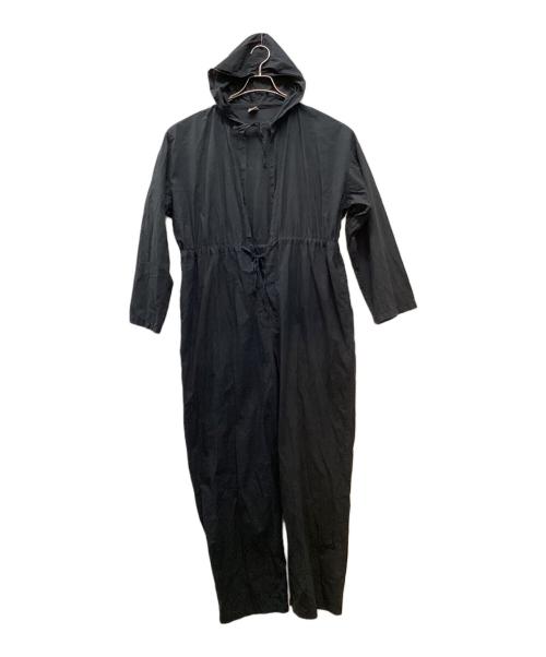 BASERANGE（ベースレンジ）BASERANGE (ベースレンジ) 24SS HUJUI JUMPSUIT ブラック サイズ:Sの古着・服飾アイテム