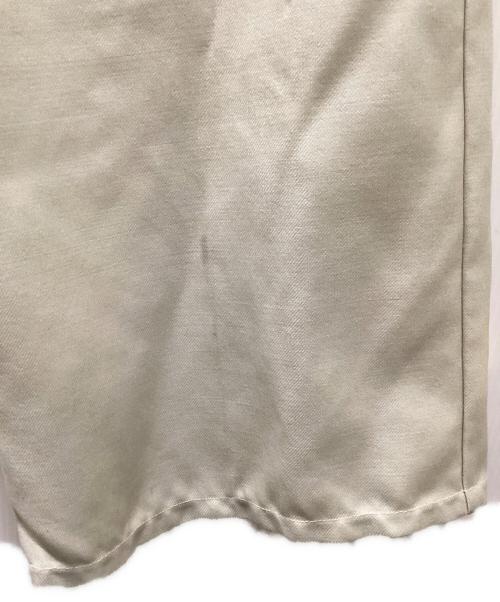 JIL SANDER（ジルサンダー）JIL SANDER (ジルサンダー) ウールワイドスラックス ホワイト サイズ:32の古着・服飾アイテム