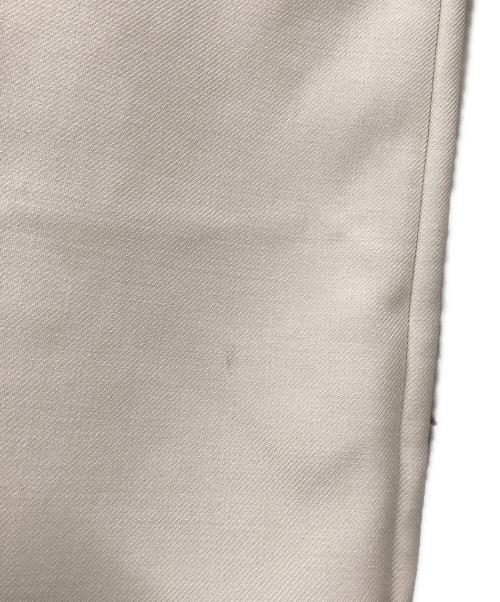 JIL SANDER（ジルサンダー）JIL SANDER (ジルサンダー) ウールワイドスラックス ホワイト サイズ:32の古着・服飾アイテム