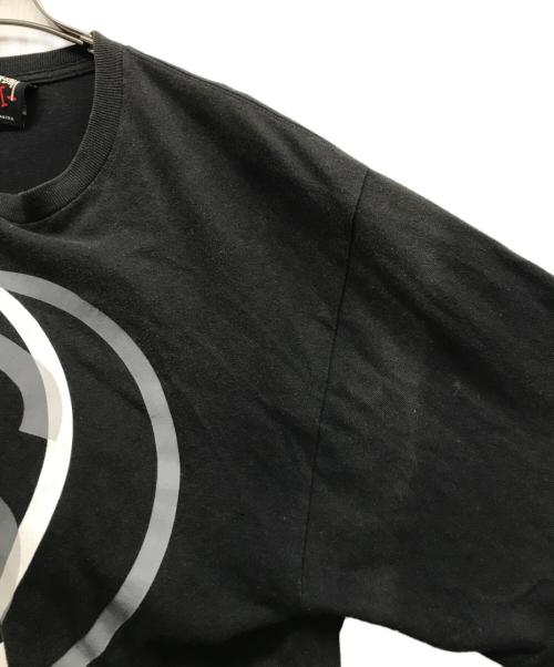 stussy（ステューシー）stussy (ステューシー) 00s リンクサークル プリントTシャツ ブラック サイズ:Mの古着・服飾アイテム