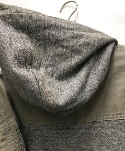 UNDERCOVERISM（アンダーカバーイズム）UNDERCOVERISM (アンダーカバーイズム) ハイブリッドデニムパーカ- グレー サイズ:3の古着・服飾アイテム