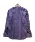 RALPH LAUREN PURPLE LABEL (ラルフ ローレン パープル レーベル) ストライプクレリックシャツ ブルー×ホワイト サイズ:下記参照：13000円