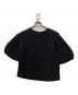 PLEATS PLEASE（プリーツプリーズ）の古着「MUSHROOM KNIT Top」｜ブラック