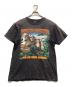 HARLEY-DAVIDSON（ハーレーダビッドソン）の古着「90s ラシュモア山の彫像プリントTシャツ」｜グレー