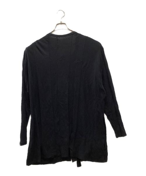 Yohji Yamamoto pour homme（ヨウジヤマモト プールオム）Yohji Yamamoto pour homme (ヨウジヤマモト プールオム) 16SS デザインシャツ ブラック サイズ:3の古着・服飾アイテム