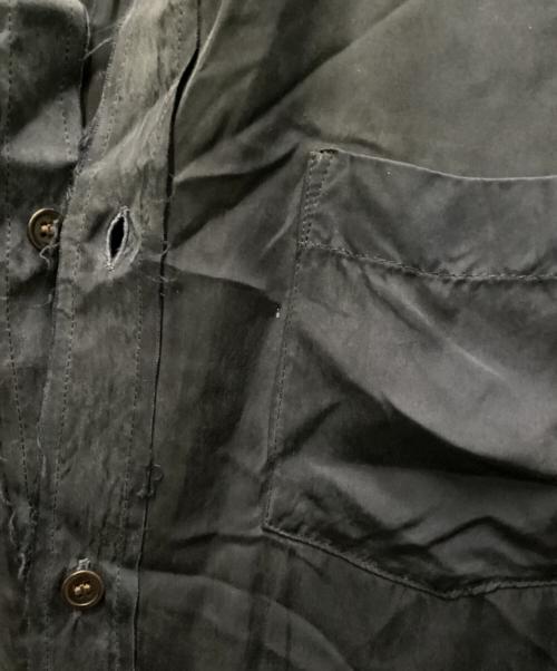 sulvam（サルバム）sulvam (サルバム) キュプラシャツ ネイビー サイズ:Mの古着・服飾アイテム