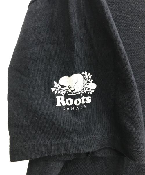 Roots（ルーツ）Roots (ルーツ) 90S  ムービーTシャツ ブラック サイズ:XLの古着・服飾アイテム