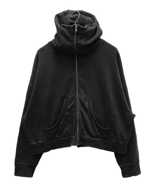 entire studios（エンタイアスタジオ）entire studios (エンタイアスタジオ) Zip Hoodie ジップパーカー ブラック サイズ:Lの古着・服飾アイテム