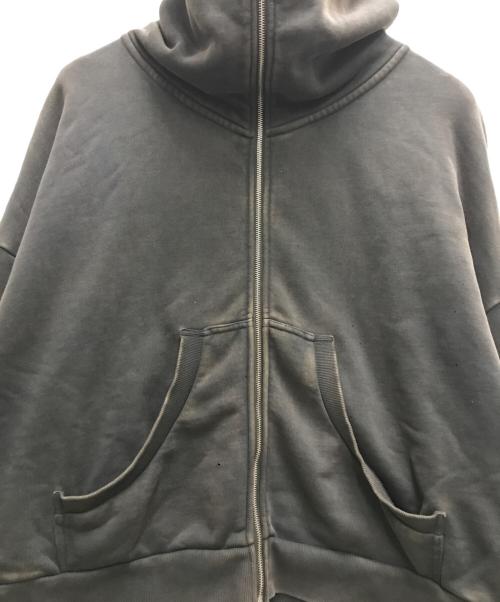 entire studios（エンタイアスタジオ）entire studios (エンタイアスタジオ) Zip Hoodie ジップパーカー ブラック サイズ:Lの古着・服飾アイテム