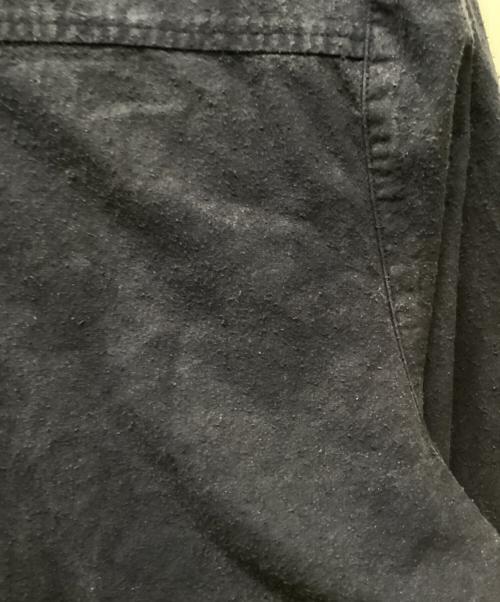 ANOTHER ASPECT（アナザーアスペクト）ANOTHER ASPECT (アナザーアスペクト) シルクネップL/Sシャツ ネイビー サイズ:XLの古着・服飾アイテム