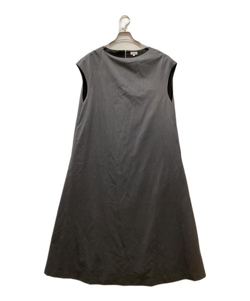 SCYE（サイ）SCYE (サイ) ウールノースリーブワンピース グレー サイズ:36の古着・服飾アイテム