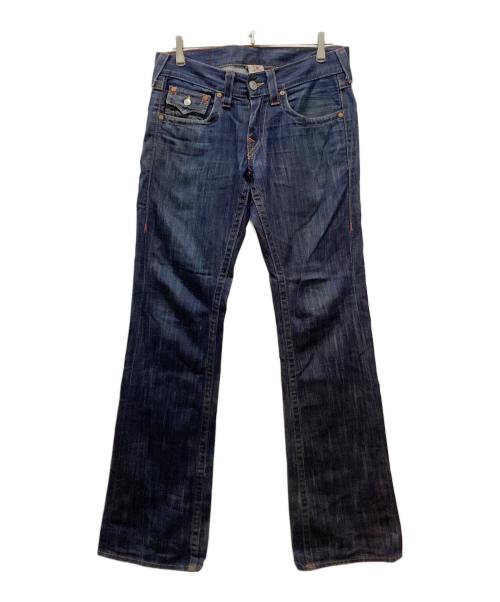 TRUE RELIGION（トゥルー レリジョン）TRUE RELIGION (トゥルー レリジョン) フレアデニムパンツ インディゴ サイズ:29の古着・服飾アイテム
