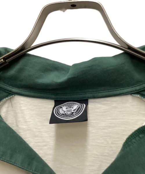 Hysteric Glamour（ヒステリックグラマー）Hysteric Glamour (ヒステリックグラマー) RAMONES (ラモーンズ) プリントラグランポロシャツ ホワイト サイズ:FREEの古着・服飾アイテム
