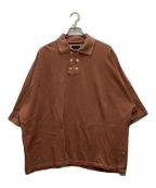 PHINGERINフィンガリン）の古着「DOUBLE POLO」｜ブラウン
