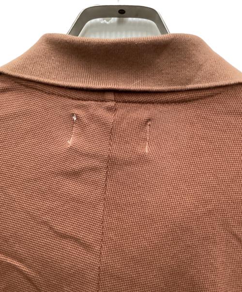 PHINGERIN（フィンガリン）PHINGERIN (フィンガリン) DOUBLE POLO ブラウン サイズ:Lの古着・服飾アイテム