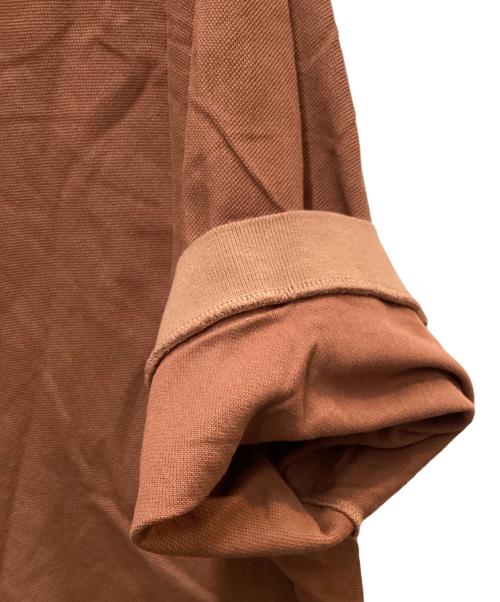 PHINGERIN（フィンガリン）PHINGERIN (フィンガリン) DOUBLE POLO ブラウン サイズ:Lの古着・服飾アイテム