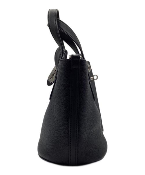 vunque（ブンク）vunque (ブンク) Festone Pila Leather Bucket S ブラック サイズ:不明の古着・服飾アイテム