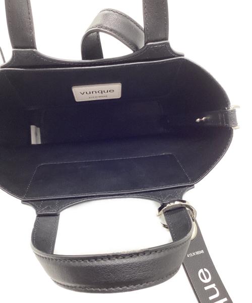 vunque（ブンク）vunque (ブンク) Festone Pila Leather Bucket S ブラック サイズ:不明の古着・服飾アイテム