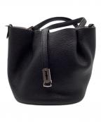 vunqueブンク）の古着「Perfec Grab Flor Tote S」｜ブラック