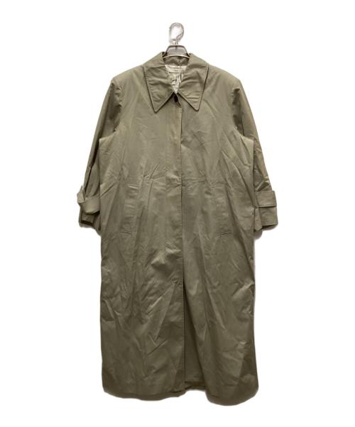 OWIL（アウル）OWIL (アウル) オーバーサイズステンカラーコート ベージュ サイズ:38の古着・服飾アイテム