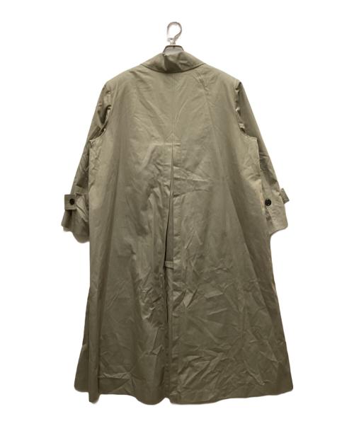 OWIL（アウル）OWIL (アウル) オーバーサイズステンカラーコート ベージュ サイズ:38の古着・服飾アイテム