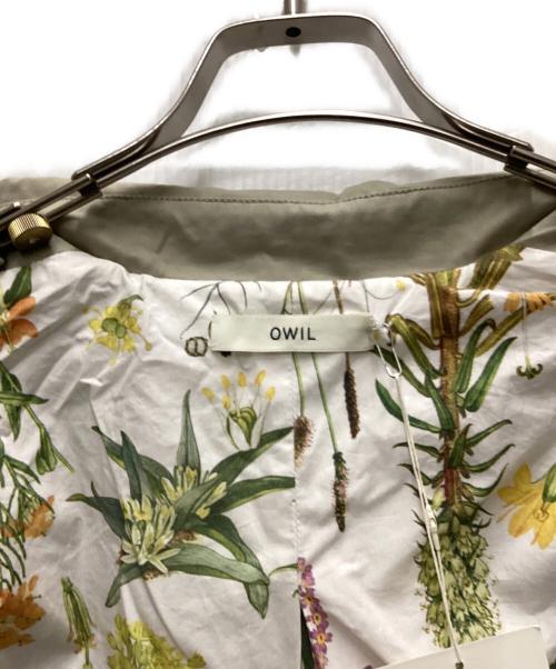 OWIL（アウル）OWIL (アウル) オーバーサイズステンカラーコート ベージュ サイズ:38の古着・服飾アイテム