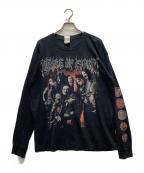 CRADLE OF FILTHクレイドル・オブ・フィルス）の古着「00`sバンドL/S Tee」｜ブラック