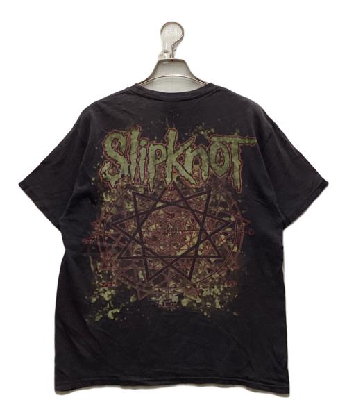SLIPKNOT（スリップノット）Slipknot (スリップノット) 00`sバンドTEE ブラック サイズ:Ⅿの古着・服飾アイテム