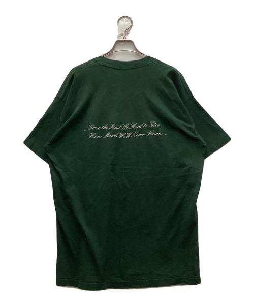 JERRY GARCIA（ジェリーガルシア）Jerry Garcia (ジェリーガルシア) 90`sロックスターTee グリーン サイズ:XLの古着・服飾アイテム