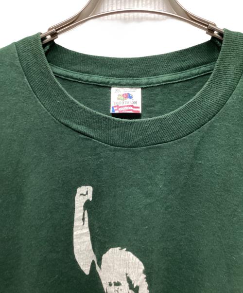 JERRY GARCIA（ジェリーガルシア）Jerry Garcia (ジェリーガルシア) 90`sロックスターTee グリーン サイズ:XLの古着・服飾アイテム