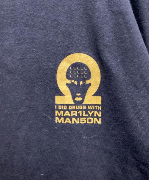 Marilyn Manson（マリリンマンソン）MARILYN MANSON (マリリンマンソン) 90-00`sバンドTEE ブラック サイズ:XLの古着・服飾アイテム