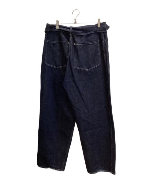 COMOLI（コモリ）COMOLI (コモリ) 24SS DENIM BELTED PANTS インディゴ サイズ:3の古着・服飾アイテム