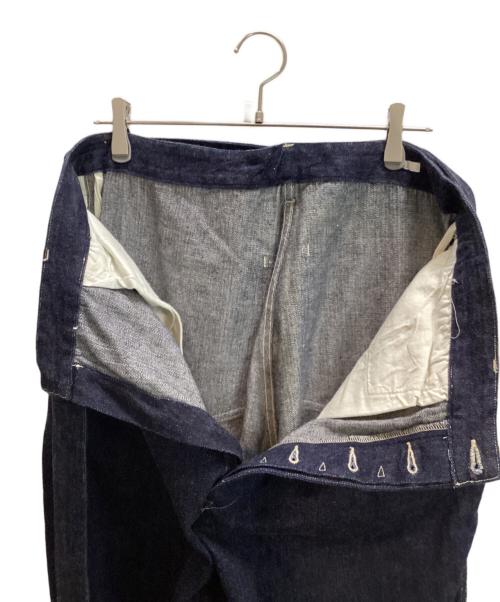 COMOLI（コモリ）COMOLI (コモリ) 24SS DENIM BELTED PANTS インディゴ サイズ:3の古着・服飾アイテム