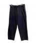 COMOLI（コモリ）の古着「24SS DENIM BELTED PANTS」｜インディゴ