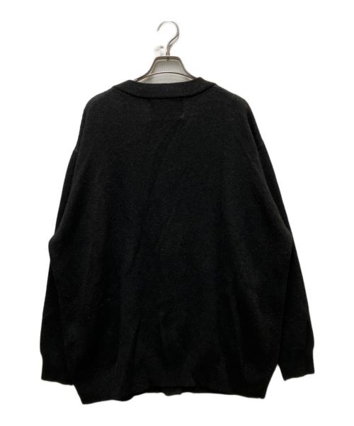 3.PARADIS（スリー.パラディ）3.PARADIS (スリー.パラディ) Freedom Birds カーディガン ブラック サイズ:Sの古着・服飾アイテム