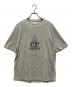 C.P COMPANY（シーピーカンパニー）の古着「25SS刺繍ロゴTシャツ」｜グレー
