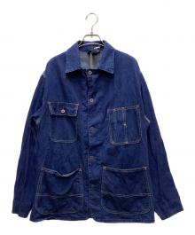 USED（ユーズド）の古着「デニムカバーオール」｜ブルー