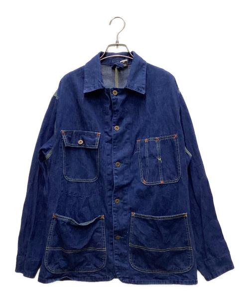 USED（ユーズド）USED (ユーズド) デニムカバーオール ブルー サイズ:40の古着・服飾アイテム