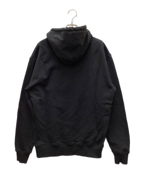 ami（アミ）ami (アミ) SMILEY パーカー ブラック サイズ:Lの古着・服飾アイテム