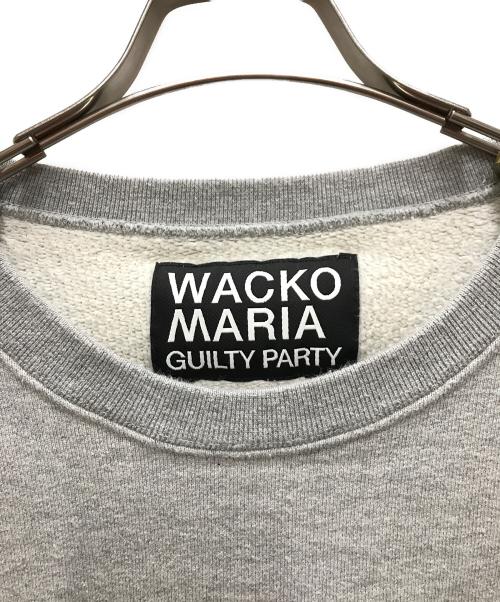 WACKO MARIA（ワコマリア）WACKO MARIA (ワコマリア) クルーネックスウェット グレー サイズ:Lの古着・服飾アイテム