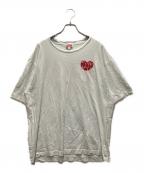 KENZOケンゾー）の古着「ハートロゴTシャツ」｜ホワイト