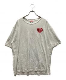 KENZO（ケンゾー）の古着「ハートロゴTシャツ」｜ホワイト