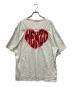 KENZO (ケンゾー) ハートロゴTシャツ ホワイト サイズ:XL：7000円