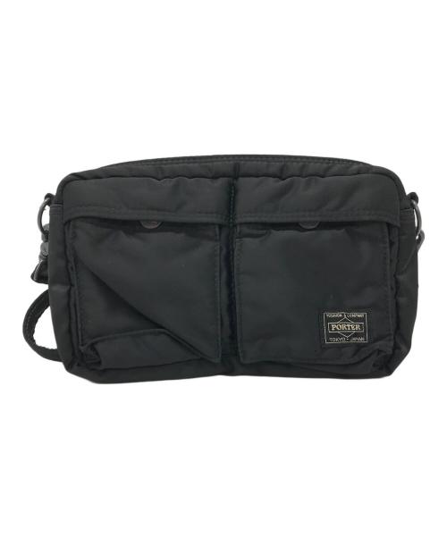 PORTER（ポーター）PORTER (ポーター) TANKER SHOULDER BAG ブラックの古着・服飾アイテム