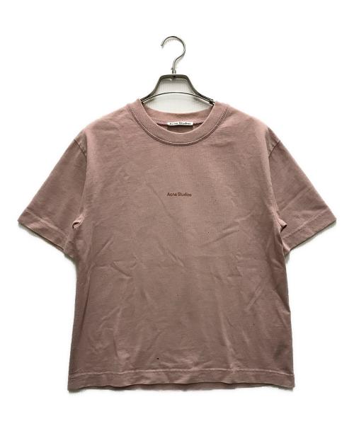 Acne studios（アクネ ストゥディオズ）ACNE STUDIOS (アクネ ストゥディオズ) 半袖Tシャツ ピンク サイズ:XXSの古着・服飾アイテム