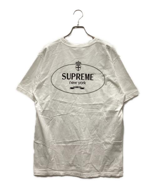 SUPREME（シュプリーム）Supreme (シュプリーム) Crest Tee ホワイト サイズ:Mの古着・服飾アイテム