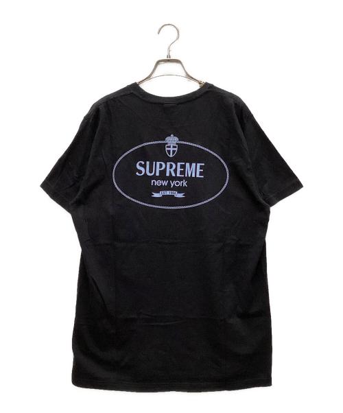 SUPREME（シュプリーム）Supreme (シュプリーム) Crest Tee ブラック サイズ:Mの古着・服飾アイテム